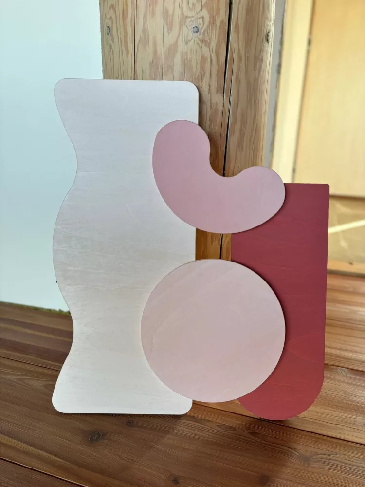 Dřevěný obraz na stěnu DIY sada COLORÉS 