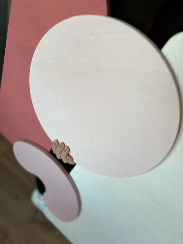 Dřevěný obraz na stěnu DIY sada COLORÉS 
