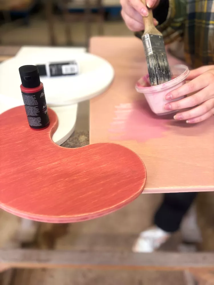 Dřevěný obraz na stěnu DIY sada COLORÉS 