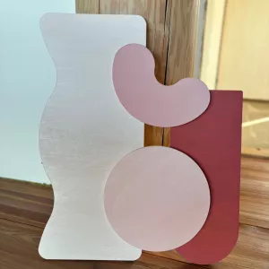 Dřevěný obraz na stěnu DIY sada COLORÉS 