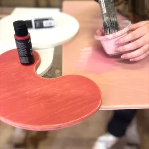 Dřevěný obraz na stěnu DIY sada COLORÉS 