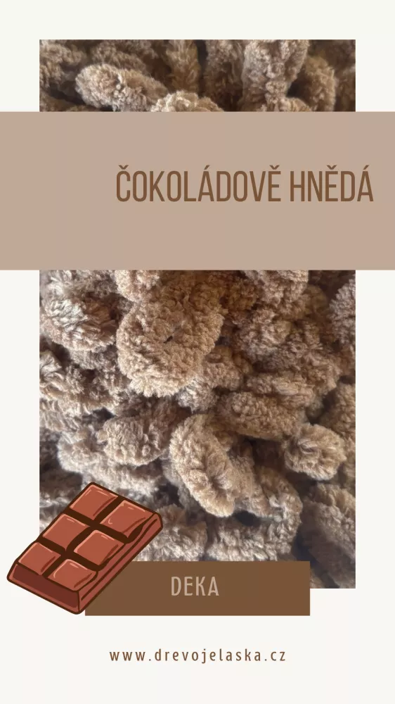 Hebká ručně pletená deka LORICA