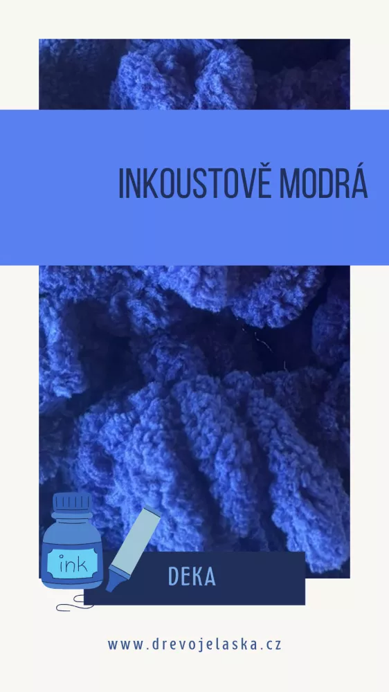 Hebká ručně pletená deka LORICA