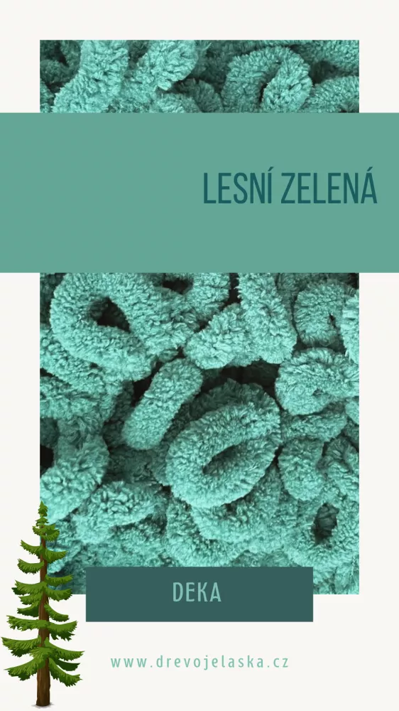 Hebká ručně pletená deka LORICA