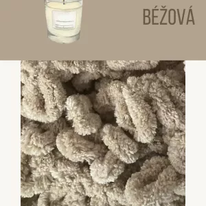 Hebká ručně pletená deka LORICA