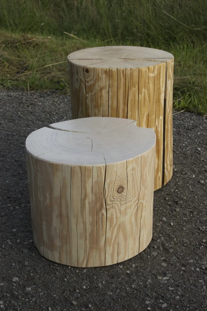 Dekorační špalek SHAM set 2 ks 