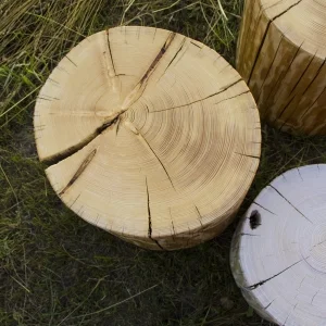 Masivní dřevěný prvek / špalek SHAM, malý