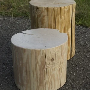 Dekorační špalek SHAM set 2 ks 