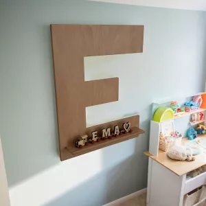 Dětské dekorativní písmeno do pokoje