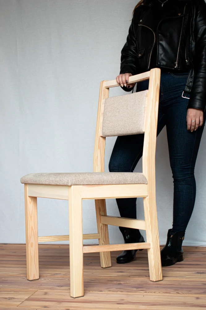 Dřevěná židle, židle z masivu HYRDI