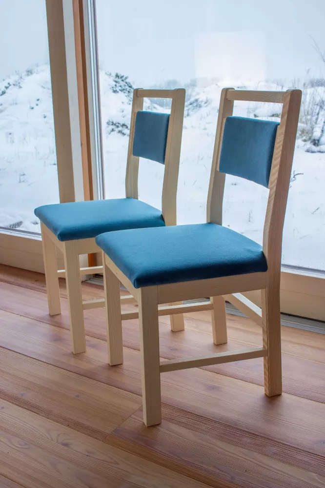 Dřevěná židle, židle z masivu HYRDI
